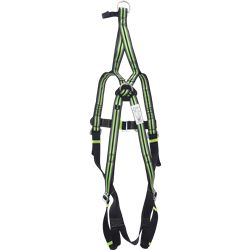 Body harness 2 attachment points with rescue strap