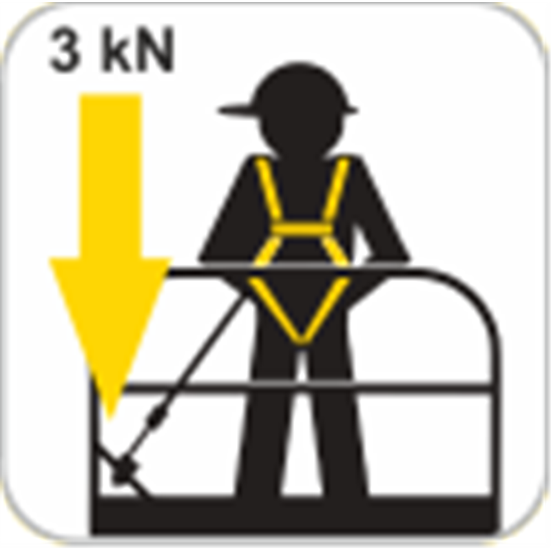 Antichute à Rappel Automatique Avec Sangle LG. 2M Kratos Safety Fa2050302 Noir