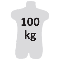 NON FIRE Forked Energy Absorbing webbing Lanyard 1,5m