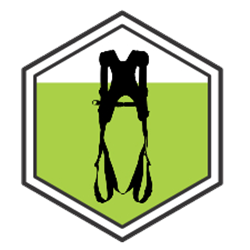 Arnés anticaída "confort" para trabajo en suspensión con hebillas automáticas (L-XXL)