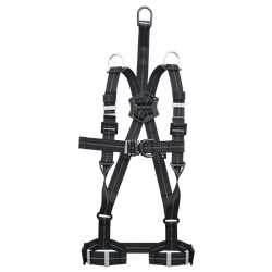 Harness for work in confined spaces