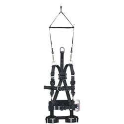 Harness for work in confined spaces