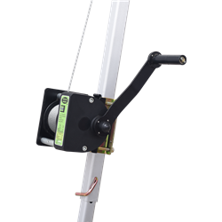 Treuil de sauvetage et de travail 20 m câble Inox, pour Trépied, MultiSafeWay & EasySafeWay