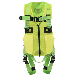 REFLEX 3 - Full body harness 2 attachment points with high visibility strap and vest