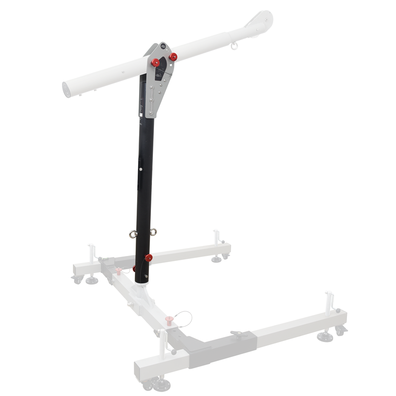 Colonne de potence (hauteur 1370 mm) pour potence mobile EasySafeWay 1 Colonne de potence (hauteur 1370 mm) pour potence mobile EasySafeWay 1
