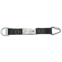 Rückenösenverlängerung mit D-Ring FA 10 903 00 und Maillon-Rapide-Schließring 12 mm