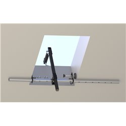 Door anchor accessory, for roof windows and inclined planes