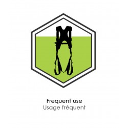 Body harness 2 attachment points comfort