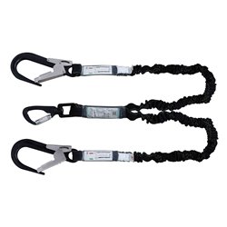 GRAVITY-S - Energy absorbing expandable lanyard 2 mtrs