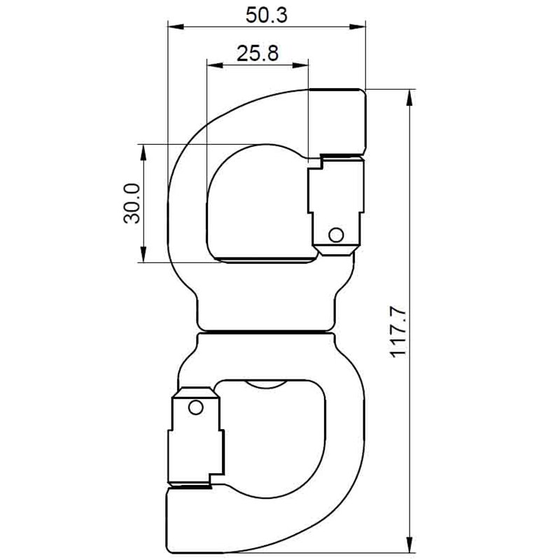 Testa Girevole In Alluminio Da 304mm: Portata 300kg, Giro Fluido Per Tavoli Girevoli
