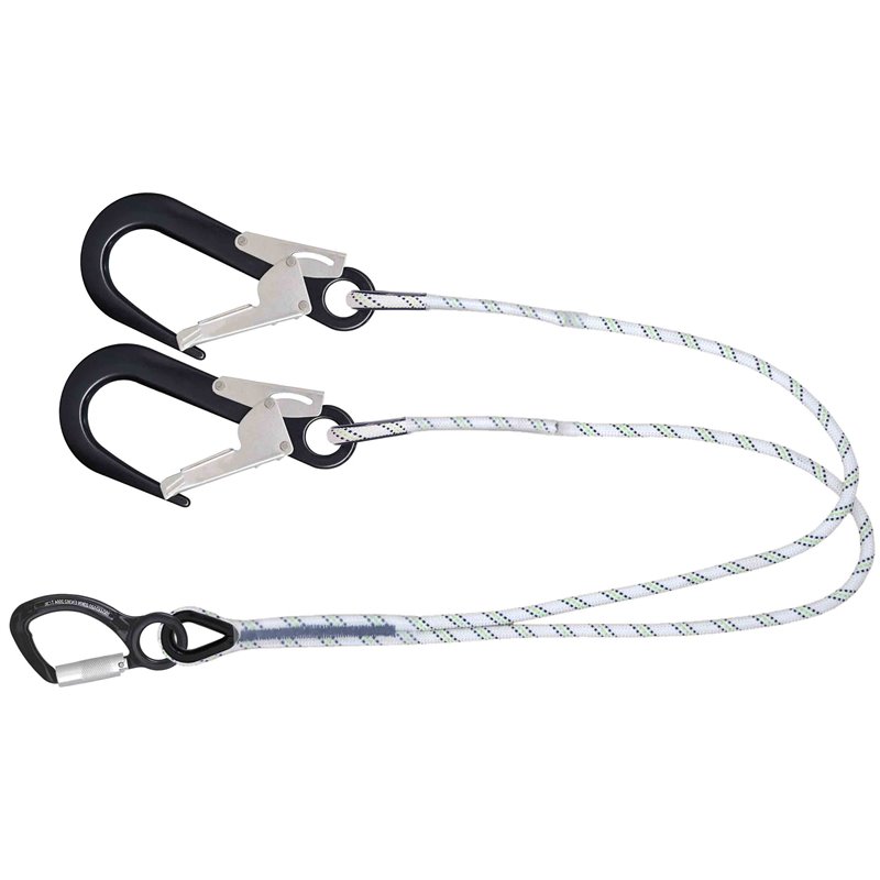 SILVA 2 - Forked restraint Kernmantle rope lanyard (1 m) SILVA 2 - Forked restraint Kernmantle rope lanyard (1 m)