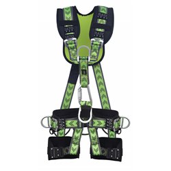 SPEED-AIR 5 - Imbracatura anticaduta con 2 punti di attacco con cintura comfort per lavori in sospensione (M-L)
