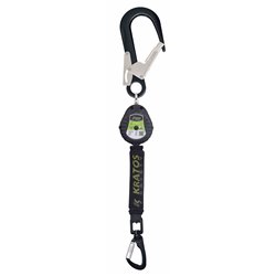 Olympe-S2, Retractable fall arrester with webbing lanyard Lg. 2m