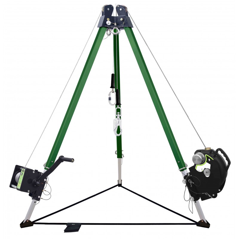 BRUNT TRYVATION トライポッド 7 ft. Tripod, with double head-mounted pulley