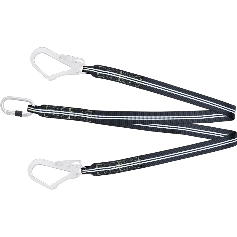 NON FIRE Energy Absorbing webbing Lanyard 2m NON FIRE Energy Absorbing webbing Lanyard 2m