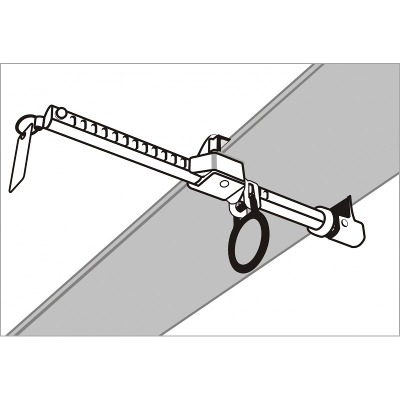 Galvanised Steel EN795 Kratos Beamwork Anchor Point D Ring for Beams