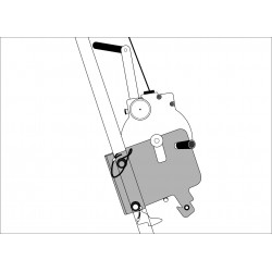 Tripod adaptation kit for retractable fall arrester with integrated winch