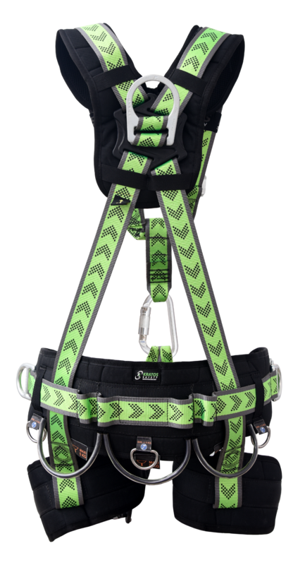 SPEED AIR 5 - Harnais antichute 2 points d'accrochage avec ceinture confort pour travail en suspension (S-M)