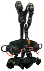 AIRTECH 2 - Harnais antichute 2 points d'accrochage avec ceinture extra confortpour travail en suspension (S-M)