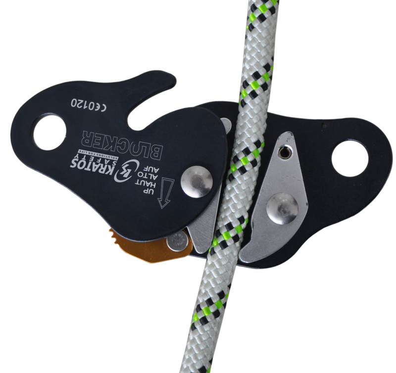 BLOCKER, Antichute compact coulissant sur corde tressée, multi-usage