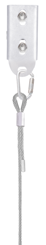 Câble inox pour système antichute coulissant
