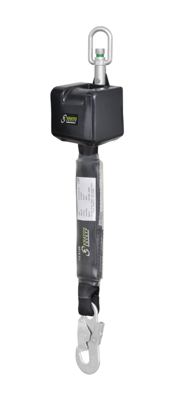 VORAS - Antichute à rappel automatique avec sangle polyester Lg 2.50 m