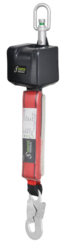 VORAS F2 - Antichute à rappel automatique avec sangle polyester Lg 2 m - utilisable en Facteur 2