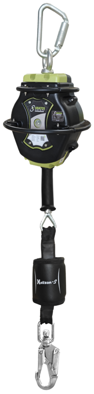 HELIXON-S Antichute à rappel automatique 7 m câble galvanisé avec exosquelette FA 20 EXO 07 intégré
