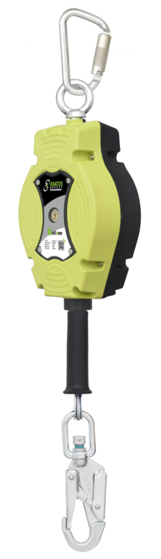 HELIXON câble, antichute à rappel automatique 10 m, pour utilisation verticale seulement