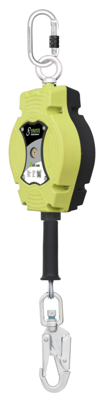 HELIXON câble, antichute à rappel automatique 10 m, pour utilisation verticale seulement