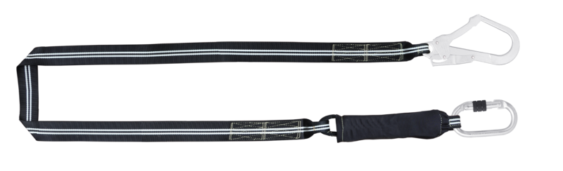Longe en sangle avec absorbeur d'énergie 1 m NON FEU