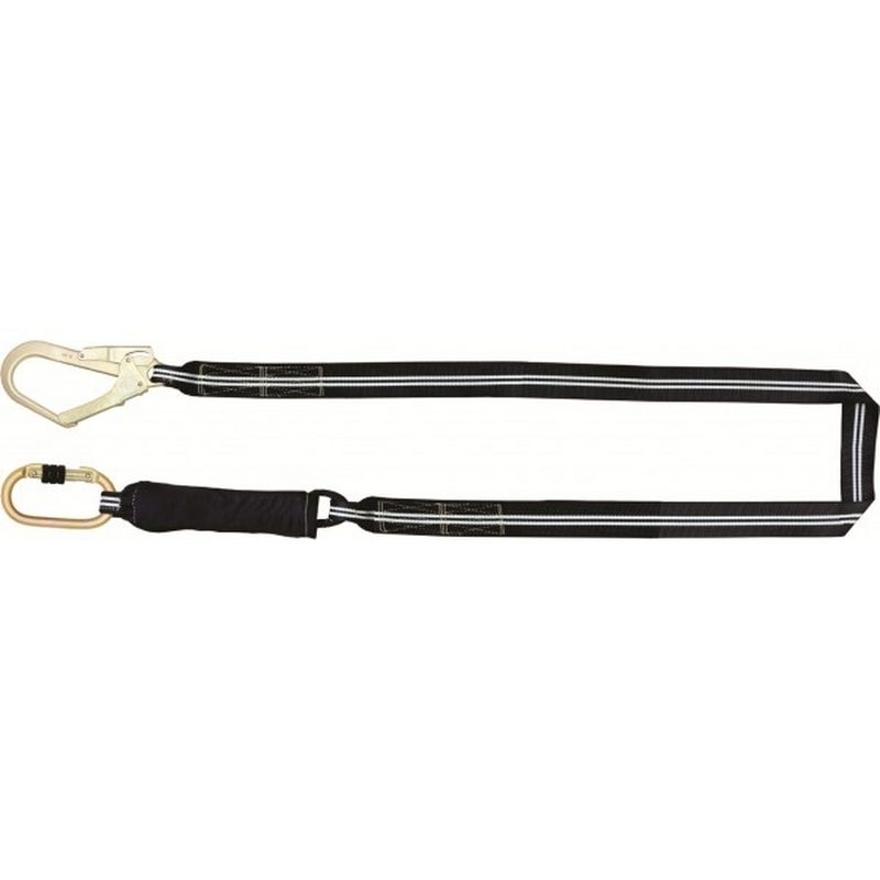 Longe en sangle avec absorbeur d'énergie 1,5 m NON FEU