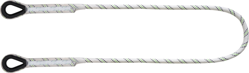 Longe en corde tressée 1m