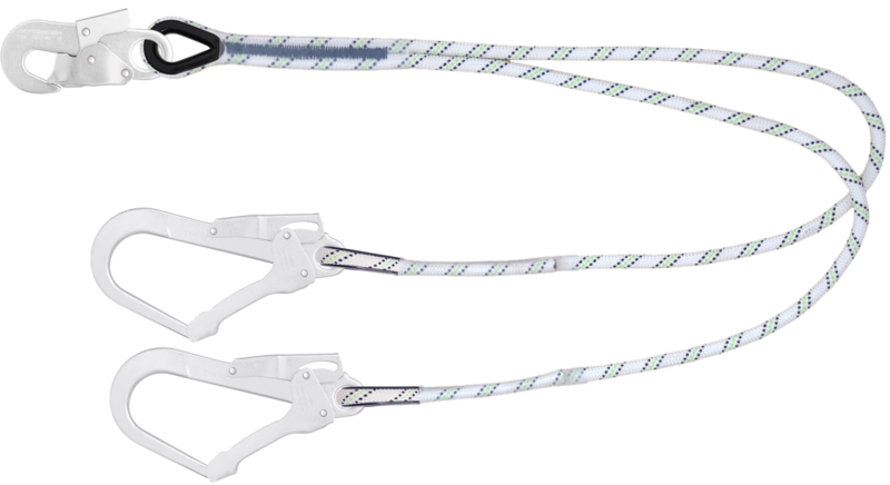 Longe fourche en corde tressée 1 m+ 2  FA 50 207 55