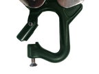 HUKA-1 - Mousqueton d'échafaudage aluminium à verrouillage automatique avec œil de connexion ouvrable