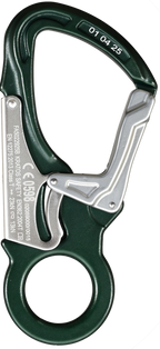 Crochet aluminium double action à verrouillage automatique, type Keylock