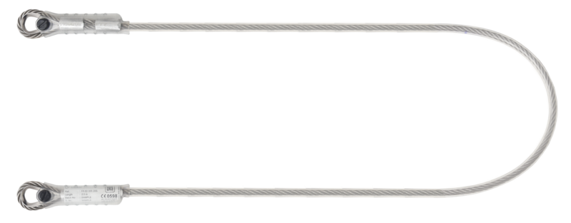 Élingue d'ancrage en câble Inox 2 m