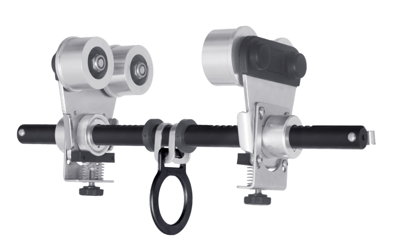 GRAB'N'ROLL - Point d'ancrage mobile sur roulettes pour poutre IPN