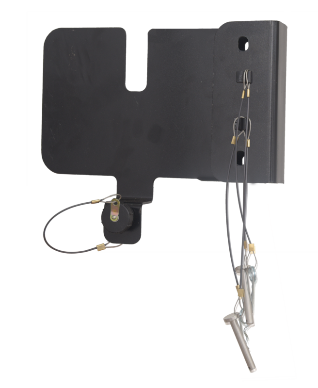Platine d'adaptation MultiSafeWay pour antichute à rappel automatique avec treuil intégré FA 20 401 30