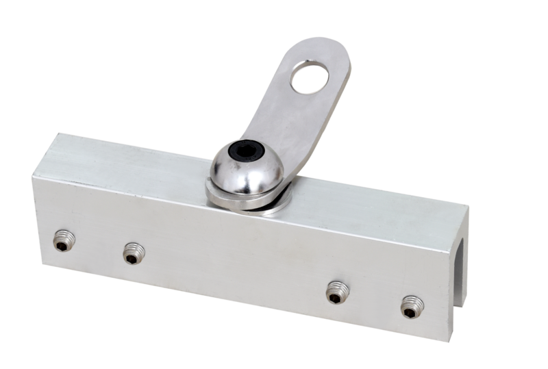 WAVY 2 - Point d'ancrage aluminium pour bac acier à joint debout