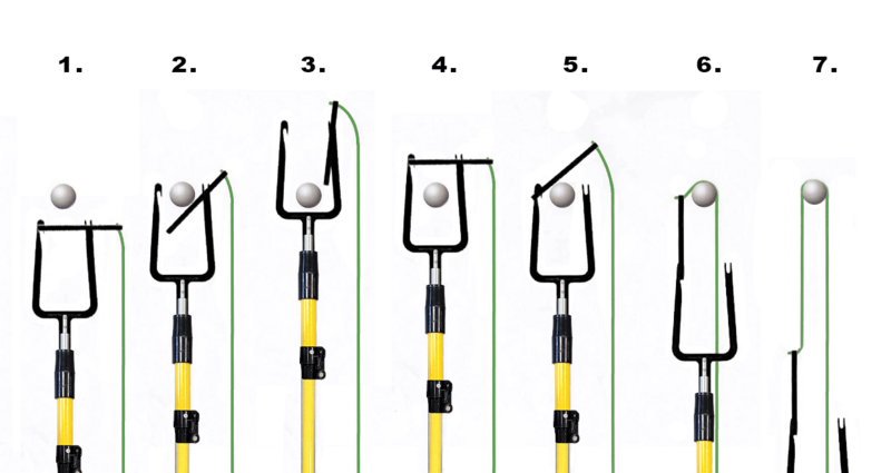 CATCH'UP, Système d'accrochage pour installation de support d'assurage autour d'une structure distante