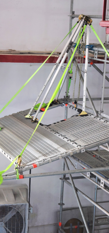 QuadPod pour sauvetage/évacuation en montagne et en espaces confinés