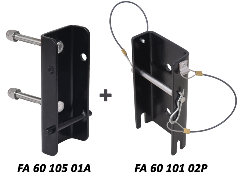 EASYSAFEWAY 1 - Ensemble platines d'adaptation universelles pour treuils de travail et de sauvetage