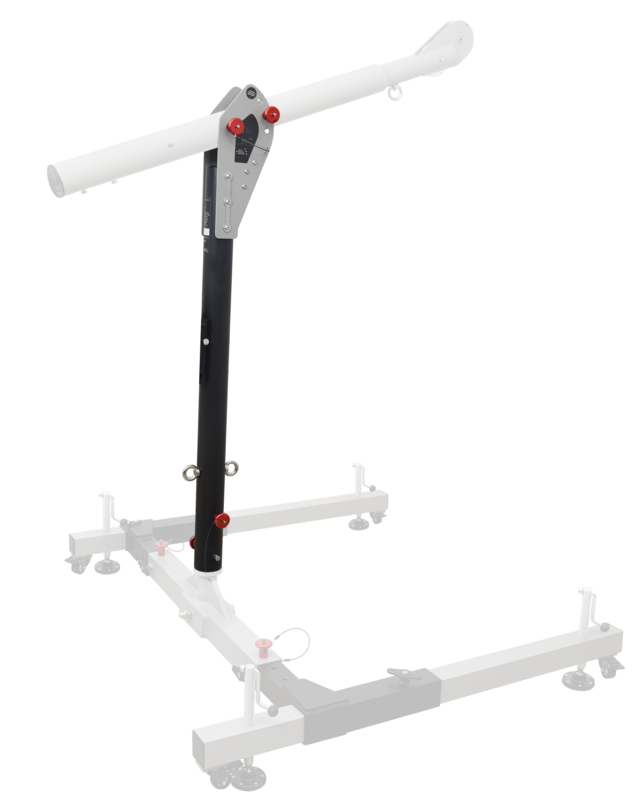 Colonne de potence (hauteur 1370 mm) pour potence mobile EasySafeWay 1