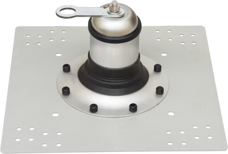 Potelet d'extrémité avec système d'absorption d'énergie pour bac acier trapézoïdal ou sandwich (200-367 mm)
