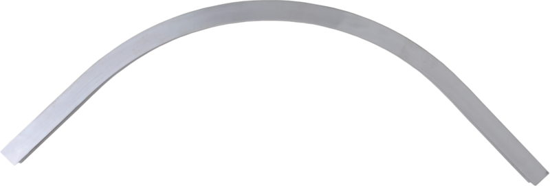 KS-RAIL - Rail intermédiaire d'angle 90° incurvé pour sol / plafond