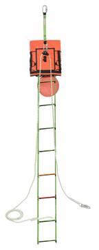 EVA'LAD 2, Échelle de sauvetage en sangle, lg. 6 m, avec système de sécurisation intégré