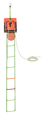 EVA'LAD 2, Échelle de sauvetage en sangle, lg. 6 m, avec système de sécurisation intégré