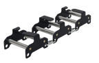 Protection de corde pour arête vive (lot de 3 modules connectés avec 4 maillons rapides)
