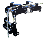 Protection de corde pour arête vive (lot de 3 modules connectés avec 4 maillons rapides)